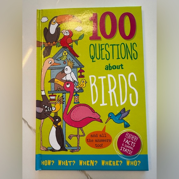 100 Questions About Birds Book - Picture 1 of 2